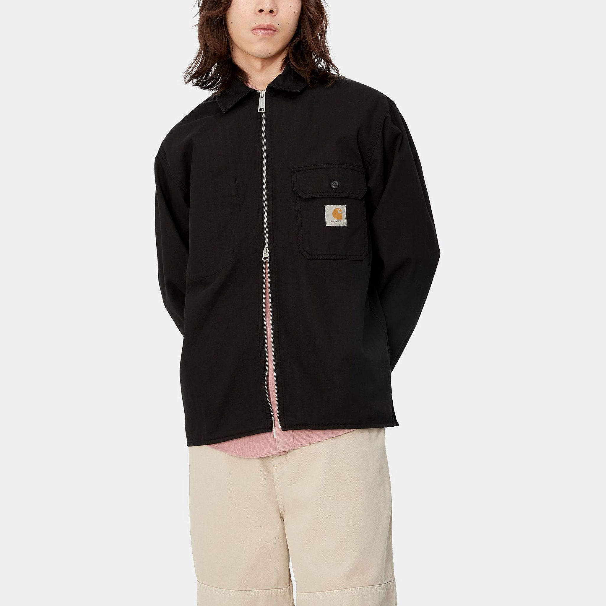 Purchase カーハート WIP SS24 レイナー シャツジャケット ブラック長袖ジャケット I033276-89-GD