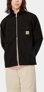 カーハート WIP SS24 レイナー シャツジャケット ブラック長袖ジャケット I033276-89-GD Purchase カーハート WIP SS24 レイナー シャツジャケット ブラック長袖ジャケット I033276-89-GD