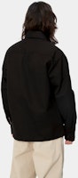 Carhartt WIP SS24 Rainer Shirt Jac Hitam Jaket Lengan Panjang I033276-89-GD Details for Carhartt WIP SS24 Rainer Shirt Jac Hitam Jaket Lengan Panjang I033276-89-GD