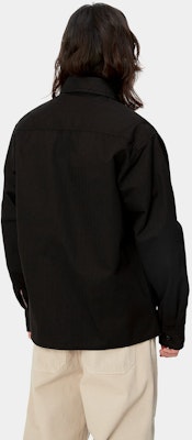 Carhartt WIP SS24 Rainer 黑色长袖夹克衬衫外套 I033276-89-GD Details for Carhartt WIP SS24 Rainer 黑色长袖夹克衬衫外套 I033276-89-GD