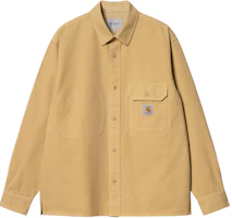 Carhartt WIP SS24 Reno Shirt Jac Khaki Unisex Long-Sleeve Jacket I031447-1YH-GD Carhartt WIP SS24 Reno Shirt Jac Khaki Unisex Long-Sleeve Jacket I031447-1YH-GD