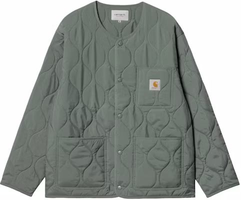 Carhartt WIP SS24 Skyton 绿色钮扣长袖圆领外套 I032990-1YF-XX Buy Carhartt WIP SS24 Skyton 绿色钮扣长袖圆领外套 I032990-1YF-XX
