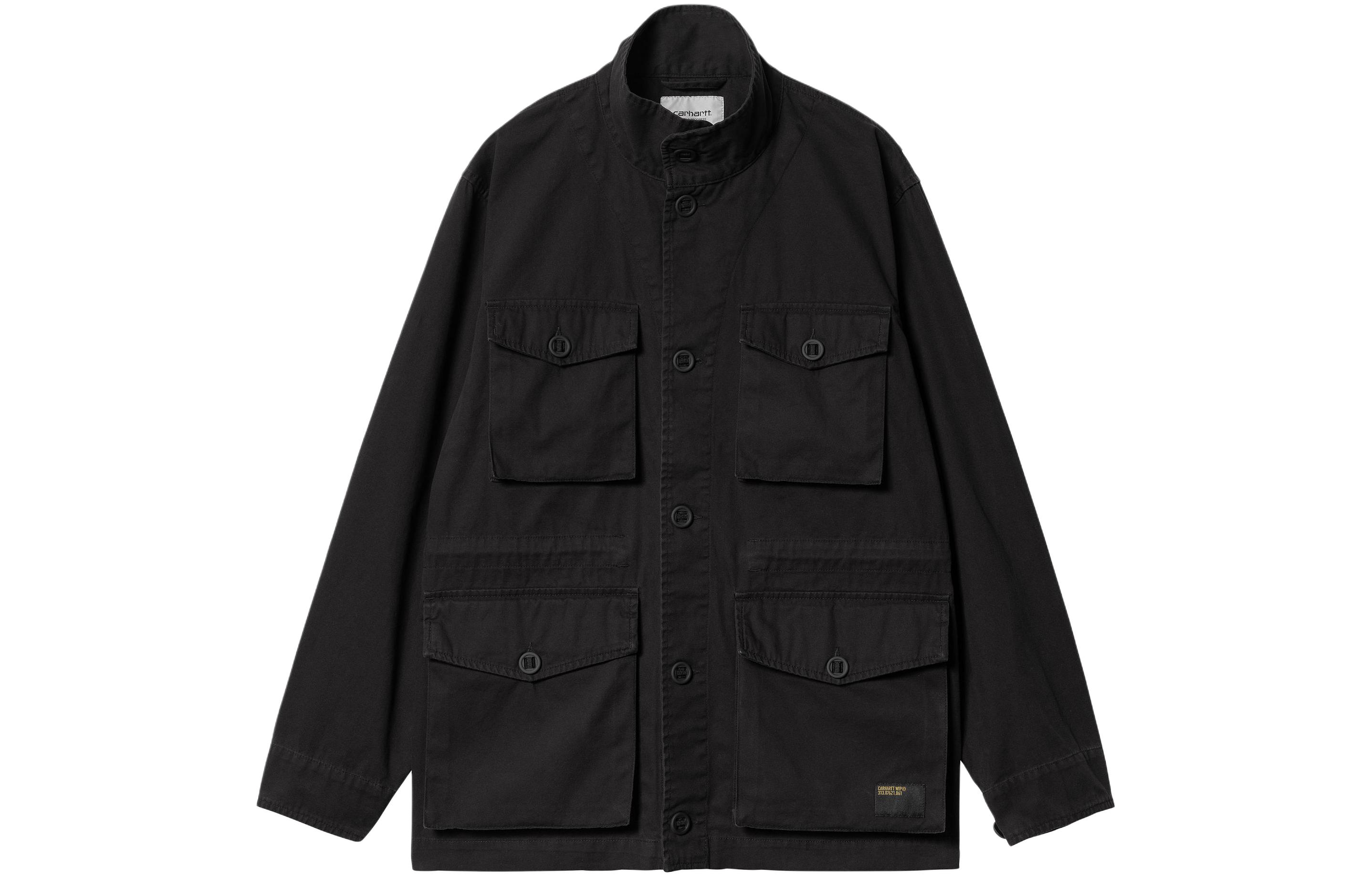 Carhartt WIP SS24 Unity Jacket Black - Unisex Loose-Fit Multi-Pocket Design I032981-89-4G