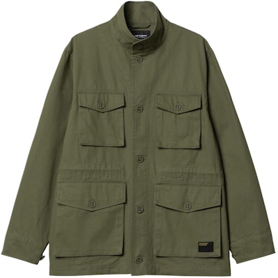 Carhartt WIP SS24 Unity Jaket Hijau Unisex Longgar Multi-Saku Lengan Panjang I032981-1YS-4G Order Carhartt WIP SS24 Unity Jaket Hijau Unisex Longgar Multi-Saku Lengan Panjang I032981-1YS-4G