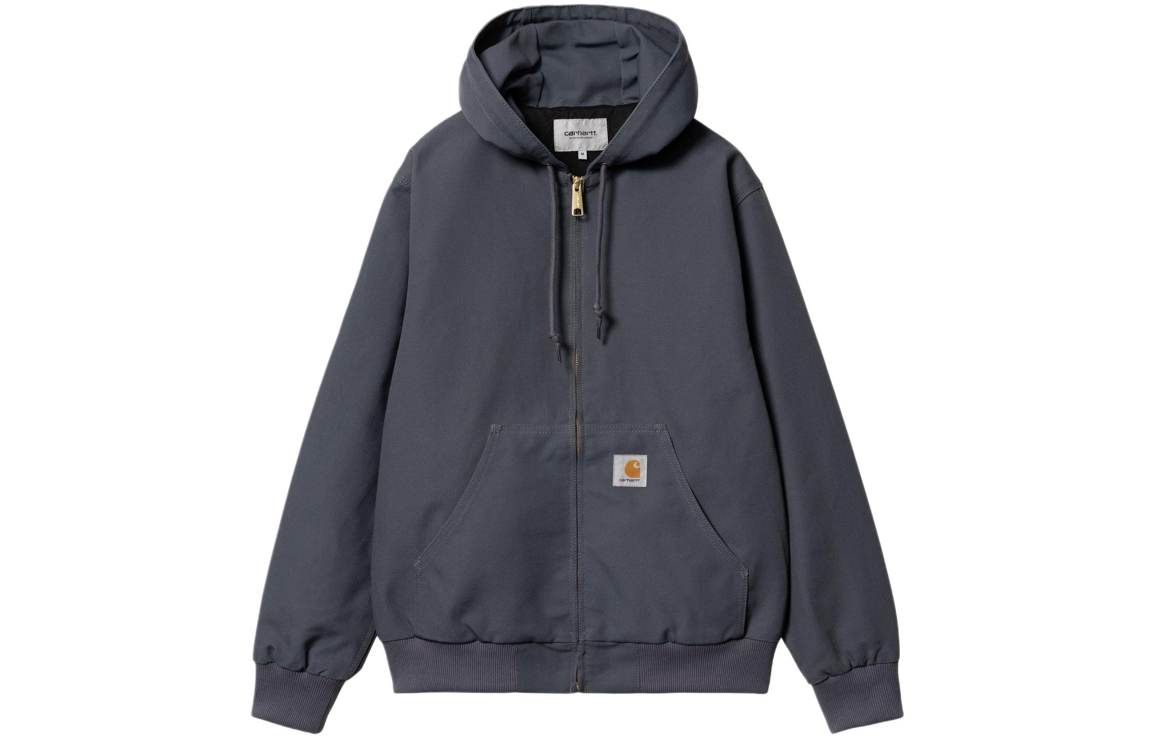 Order Carhartt WIP SS24 Vista Active Jaket Abu-abu Oversized Hoodie Zip-Up. I032939-1CQ-01