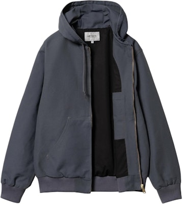 Carhartt WIP SS24 Vista Active Jaket Abu-abu Oversized Hoodie Zip-Up. I032939-1CQ-01 Lookbook Carhartt WIP SS24 Vista Active Jaket Abu-abu Oversized Hoodie Zip-Up. I032939-1CQ-01