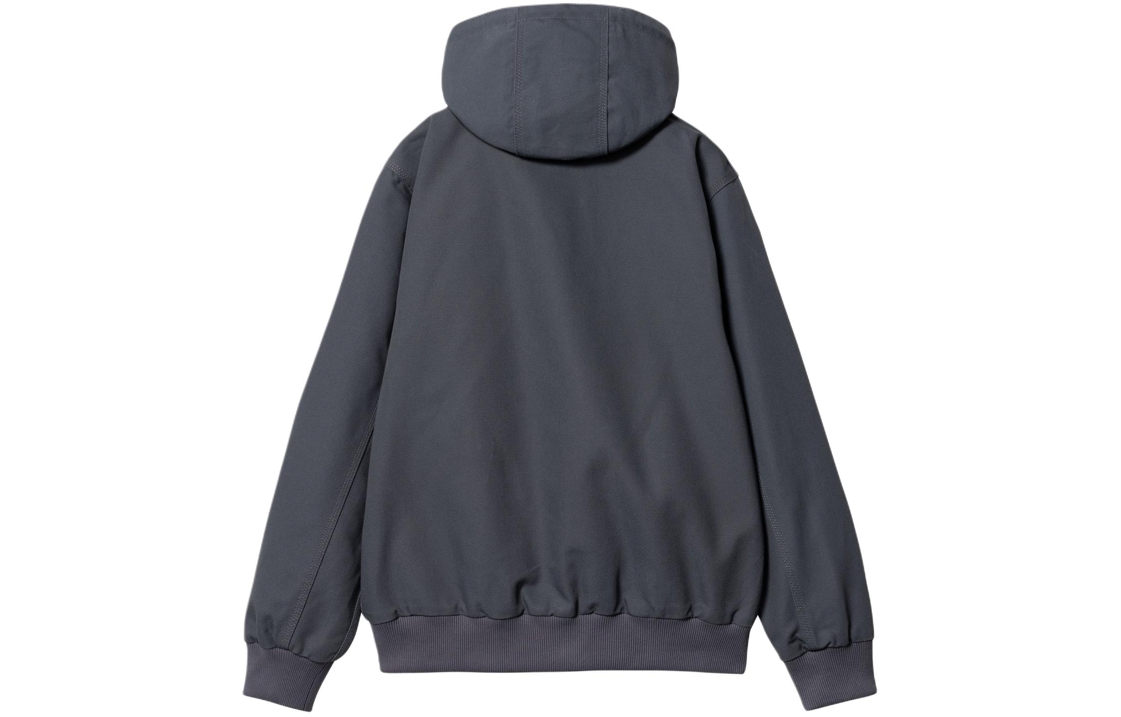 Shop Carhartt WIP SS24 Vista Active Jaket Abu-abu Oversized Hoodie Zip-Up. I032939-1CQ-01