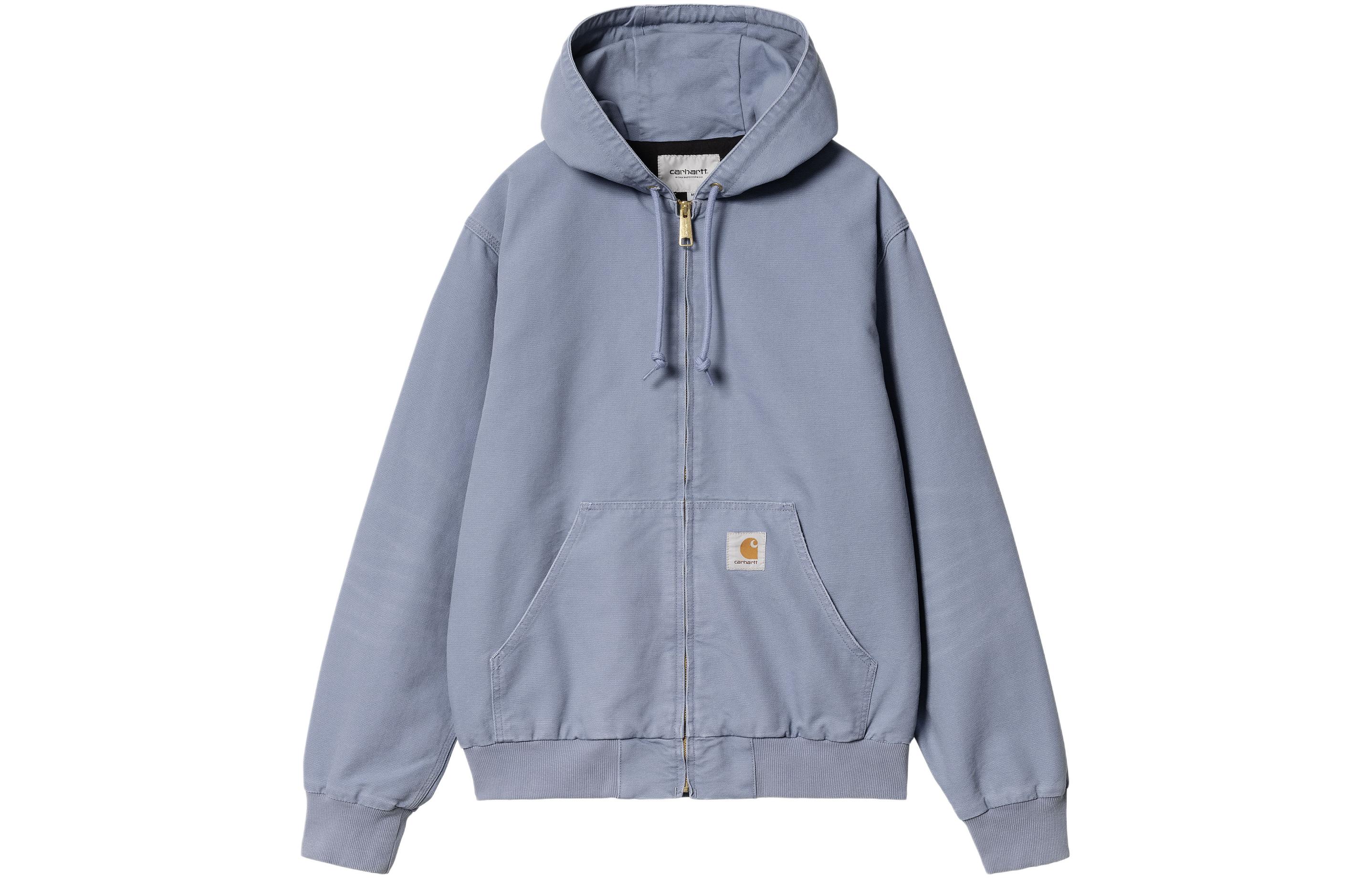 Carhartt WIP SS24 Vista Active Jacket Logo Hooded Vintage Fit Blue-Purple I032939-1YD-3K