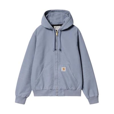 Carhartt WIP SS24 Vista Active Jacket Logo Hooded Vintage Fit Blue-Purple I032939-1YD-3K