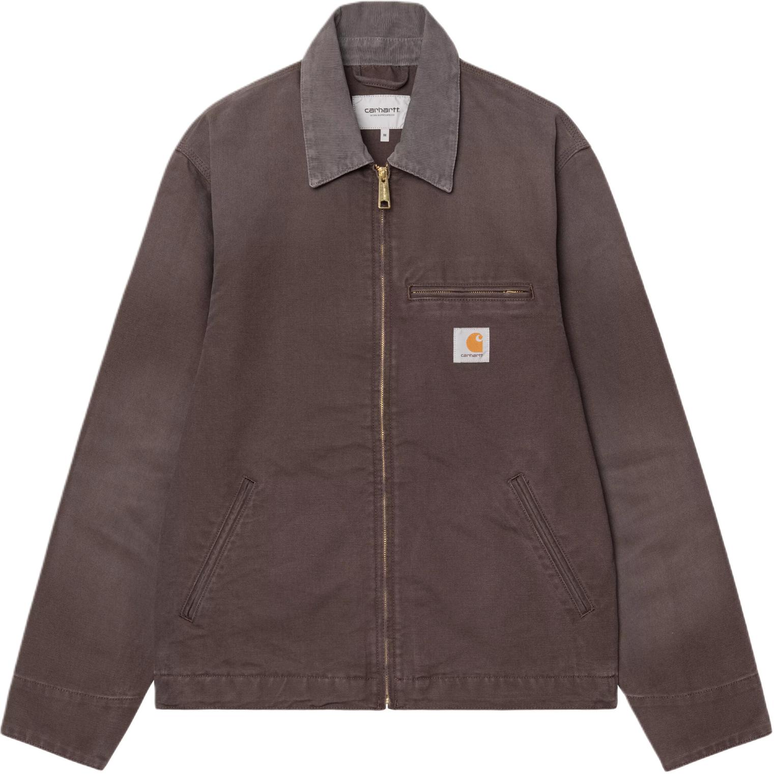 Carhartt WIP SS26 Detroit Jacket Logo Zip-Up Collared Long Sleeve Jacket I034819-3MB-4O