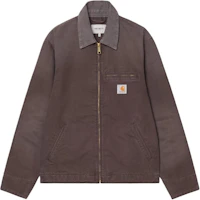 Carhartt WIP SS26 Detroit Jacket Logo Zip-Up Collared Long Sleeve Jacket I034819-3MB-4O Carhartt WIP SS26 Detroit Jacket Logo Zip-Up Collared Long Sleeve Jacket I034819-3MB-4O