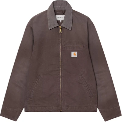 Carhartt WIP SS26 Detroit Jacket Logo Zip-Up Collared Long Sleeve Jacket I034819-3MB-4O Buy Carhartt WIP SS26 Detroit Jacket Logo Zip-Up Collared Long Sleeve Jacket I034819-3MB-4O