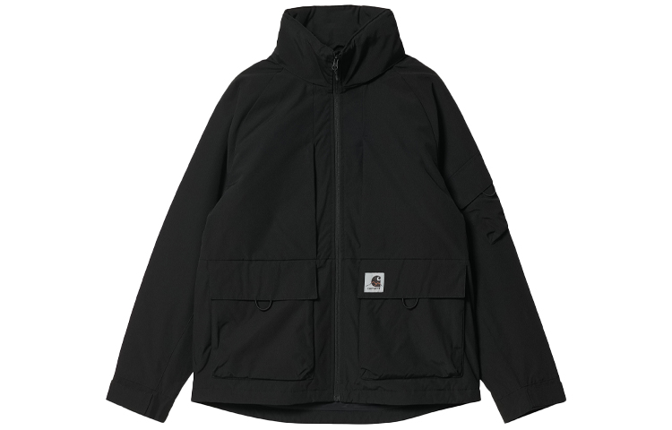 Carhartt WIP Stand Collar Casual Jacket Black I028169-89-XX