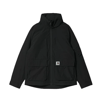 Carhartt WIP Stand Collar Casual Jacket Black I028169-89-XX