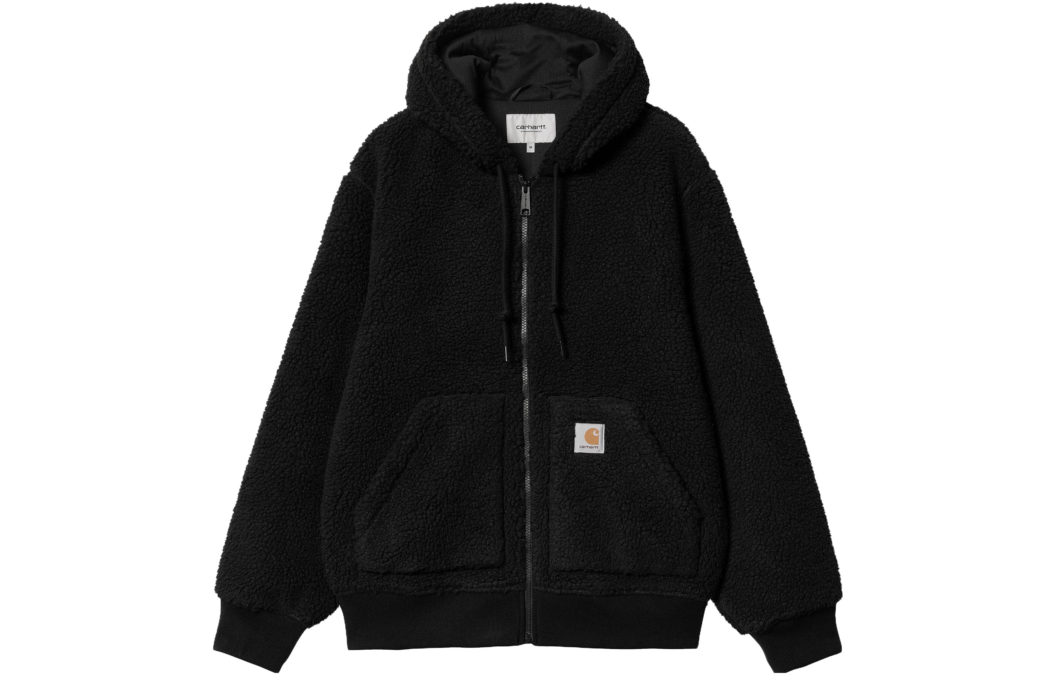 Carhartt WIP Suede Solid Drawstring Zip-Up Hoodie Jacket I032301-89-XX