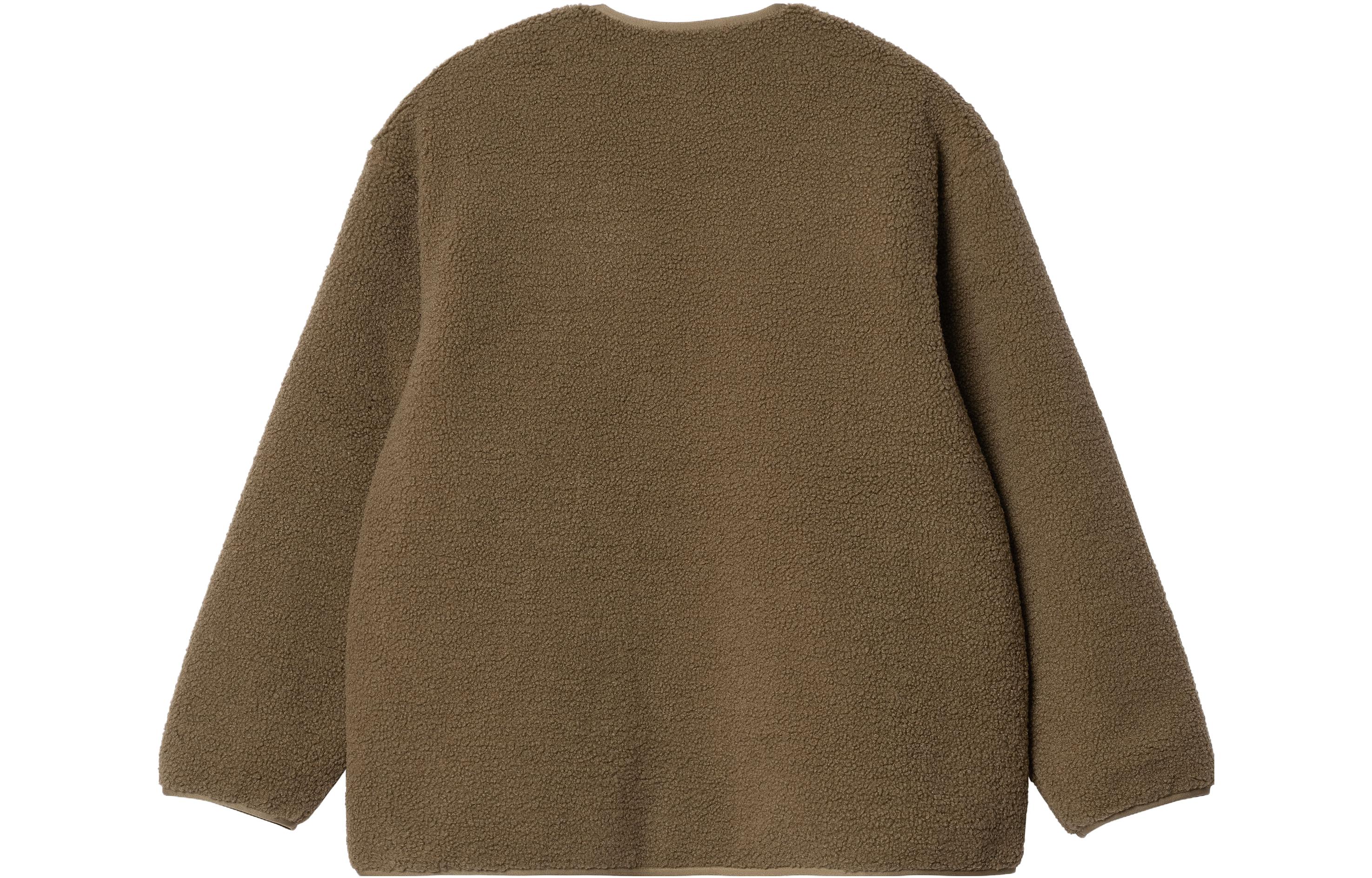 Carhartt WIP Suede Zip V-Neck Panel Pocket Jacket I032244-1CM-XX 圖 3