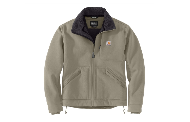 Carhartt WIP Super Dux Detroit Jacket Gray - Wool-Lined Classic Casual Coat 105000-E00