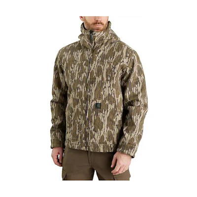 Carhartt WIP Super Dux Sherpa-Lined Camo Active Jacket Relaxed Fit Mossy Oak Camo Men 105477