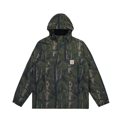 Carhartt WIP Tree Camo Green Hooded Jacket CHXJKI27639CD-GRD