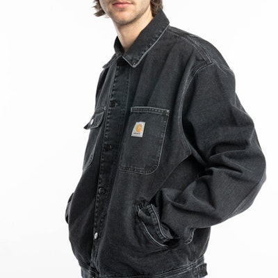 Carhartt WIP Jaket Denim Unisex dengan Saku Berkerah Lengan Panjang. I031925-89-06 Lookbook Carhartt WIP Jaket Denim Unisex dengan Saku Berkerah Lengan Panjang. I031925-89-06