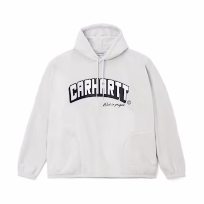 Carhartt WIP Unisex Logo Graphic Print Hoodie - Casual College Style CHXSWF23A059L