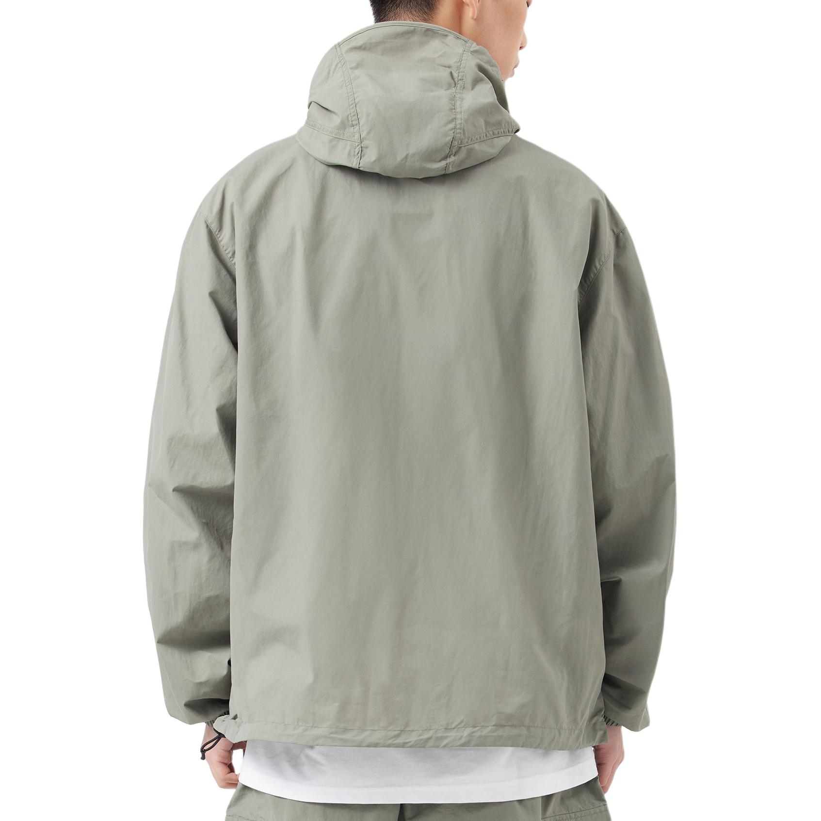 Carhartt WIP Unisex Solid Color Logo Patch Hoodie Jacket Grey Green A241042-0FL 圖 5