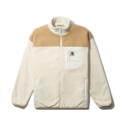 Carhartt WIP Unisex White Stand Collar Long Sleeve Jacket CHXJKA212050H-IVX