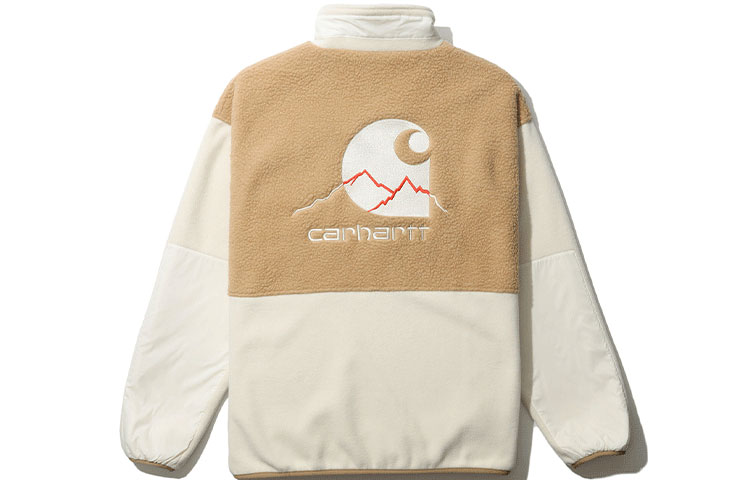 Carhartt WIP Unisex White Stand Collar Long Sleeve Jacket CHXJKA212050H-IVX 圖 3