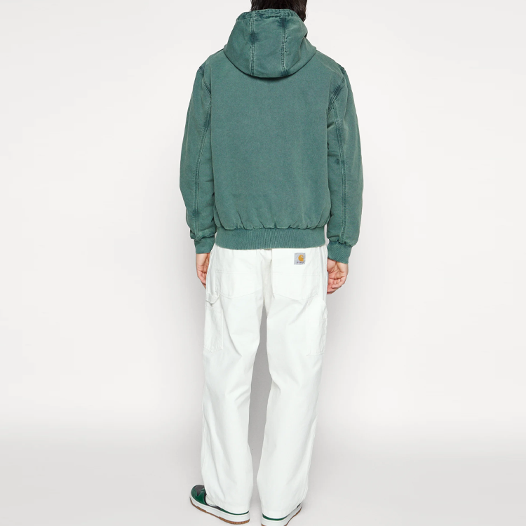 Carhartt WIP Unisex Zip-Up Hoodie Pocket Long Sleeve Jacket I031523 26B9 89U 圖 4