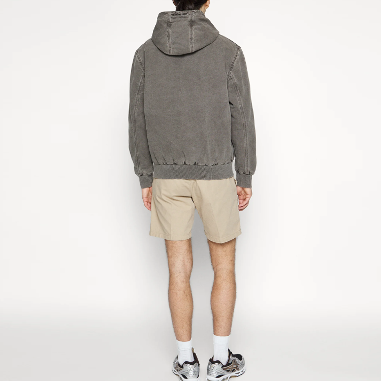 Carhartt WIP Unisex Zip-Up Hoodie Pocket Long Sleeve Jacket I031523 26B9 89U 圖 8