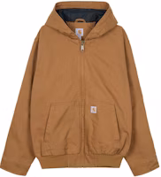 Carhartt WIP Upgraded Active Jacket J130/J133 Logo Hoodie Coat Outerwear 104050 Carhartt WIP Upgraded Active Jacket J130/J133 Logo Hoodie Coat Outerwear 104050
