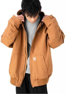 Carhartt WIP Jaket Hoodie J130/J133 Logo Kot Luar Lelaki. 104050 3