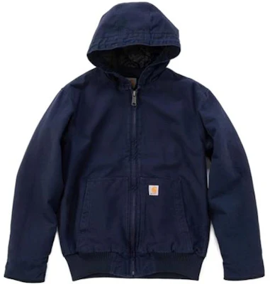 Carhartt WIP Jaket Hoodie J130/J133 Logo Kot Luar Lelaki. 104050 8