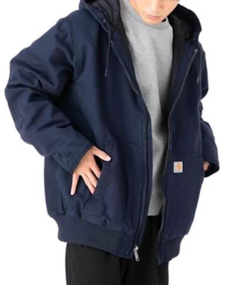 Carhartt WIP Jaket Hoodie J130/J133 Logo Kot Luar Lelaki. 104050 9