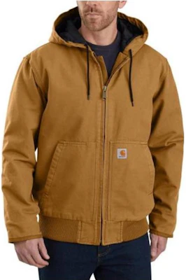 Carhartt WIP Jaket Hoodie J130/J133 Logo Kot Luar Lelaki. 104050 1