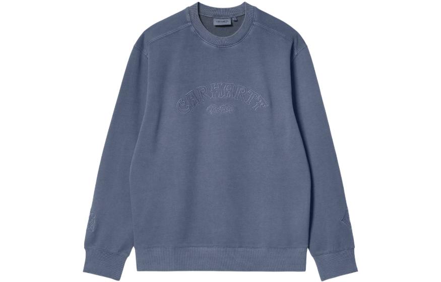 Carhartt WIP Verse Script Logo Crewneck Sweatshirt Blue () I030640-0WA-GD
