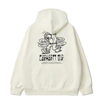 Carhartt WIP Vintage Embroidered Logo Cartoon Graphic Zip Hoodie Unisex CHXJKA242029N-216979