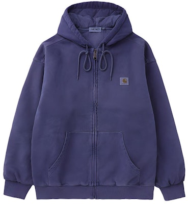 Carhartt WIP Vista Jaket Loose Fit Hoodie Zip-Up Unisex Ungu I029524-2BZ-GD Buy Carhartt WIP Vista Jaket Loose Fit Hoodie Zip-Up Unisex Ungu I029524-2BZ-GD