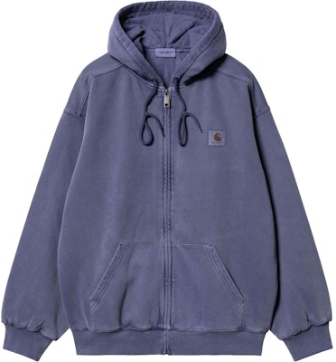 Carhartt WIP Vista Jaket Loose Fit Hoodie Zip-Up Unisex Ungu I029524-2BZ-GD Order Carhartt WIP Vista Jaket Loose Fit Hoodie Zip-Up Unisex Ungu I029524-2BZ-GD