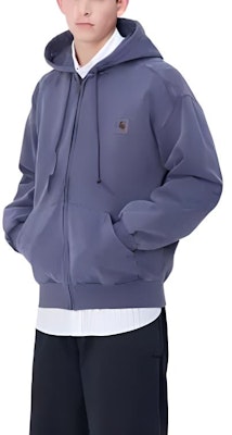 Carhartt WIP Vista Jaket Loose Fit Hoodie Zip-Up Unisex Ungu I029524-2BZ-GD Details for Carhartt WIP Vista Jaket Loose Fit Hoodie Zip-Up Unisex Ungu I029524-2BZ-GD