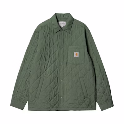 Carhartt WIP Wadeson Quilted Pocket Shirt Jacket Duck Green Outerwear I034363-29N-XX