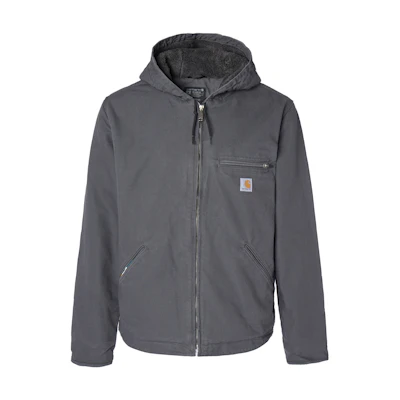 Carhartt WIP Washed Duck Sherpa-Lined Sierra Jacket Relaxed Fit Workwear 104392