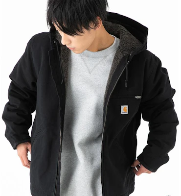 Carhartt WIP 水洗鸭棉羊毛内衬Sierra工装夹克宽松版 104392 4