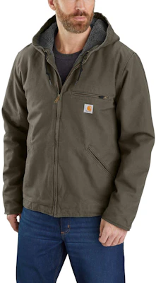 Carhartt WIP 水洗鸭棉羊毛内衬Sierra工装夹克宽松版 104392 7