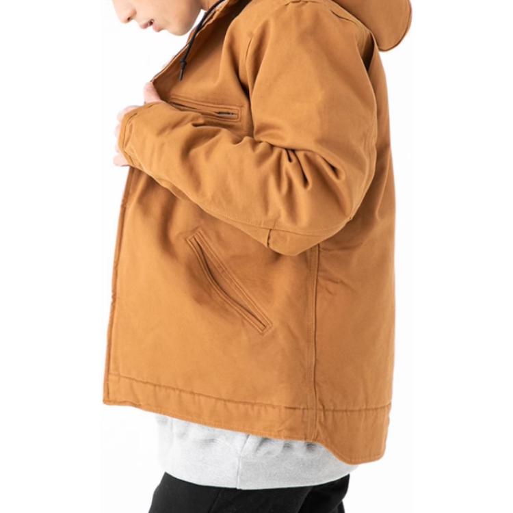 Sizing Carhartt WIP 水洗鸭棉羊毛内衬Sierra工装夹克宽松版 104392