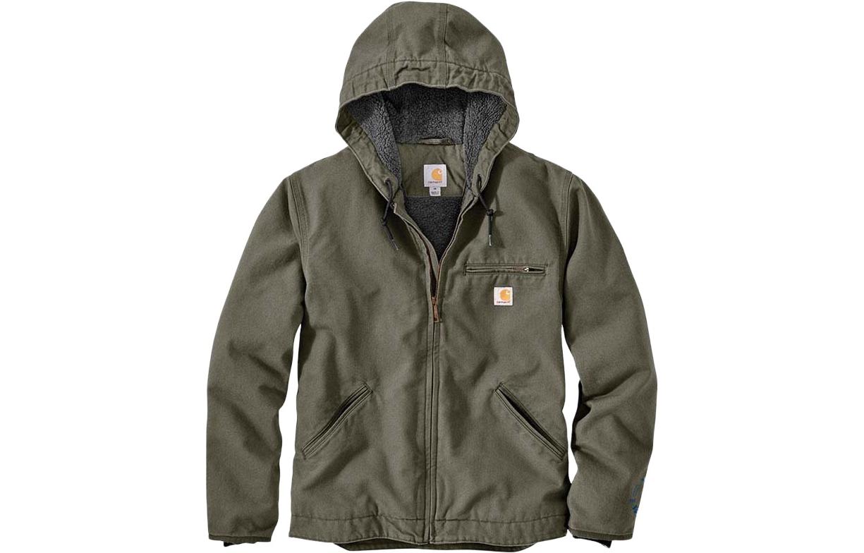 Cheap Carhartt WIP 水洗鸭棉羊毛内衬Sierra工装夹克宽松版 104392