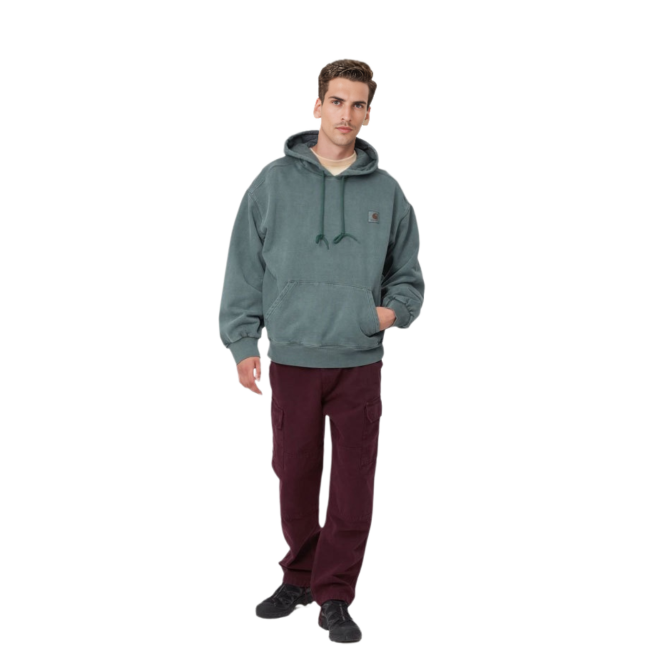Carhartt WIP Washed Green Pullover Hoodie I029523-0ER-XX 圖 4