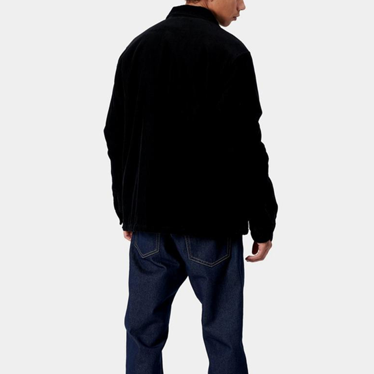 Purchase Carhartt WIP Whitsome Black Corduroy Shirt Jacket Vintage Style I028827-89-00