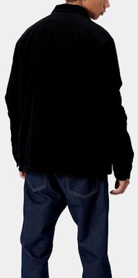 Carhartt WIP Whitsome Black Corduroy Shirt Jacket Vintage Style I028827-89-00 Purchase Carhartt WIP Whitsome Black Corduroy Shirt Jacket Vintage Style I028827-89-00