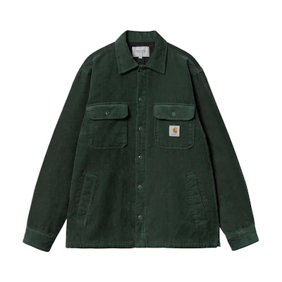 Carhartt WIP Whitsome Corduroy Shirt Jacket Loose Fit - Mulberry Green I028827-29U-XX
